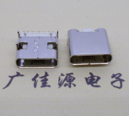 福建板上贴片type-c16p母座连接器