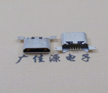 福建MK USB B Type 沉板0.9母座后两脚SMT口不卷边