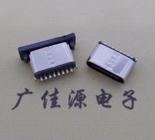 福建连接器TYPE-C8P母座直立式插座H=5.0mm