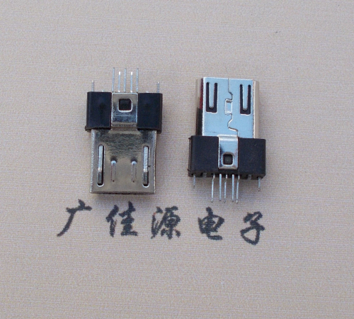 福建MICRO USB2.0插头.带卡勾-无卡勾夹板公头